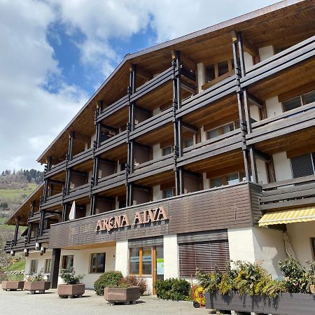 Moderne Ferienwohnung In Laax - Modern Apartment In ラア エクステリア 写真